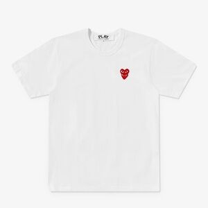 Comme des Garçons Play Double Heart T-Shirt